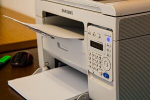 Where is Bob When You Need Him? blog post by Ken Walker Writer. Pictured: A Printer.