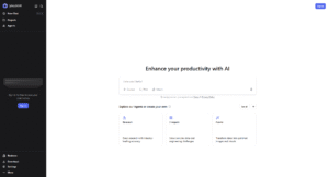 AI Can Be Good Writer’s Tool blog post by Ken Walker Writer. Pictured: A screenshot You.com's chat window.